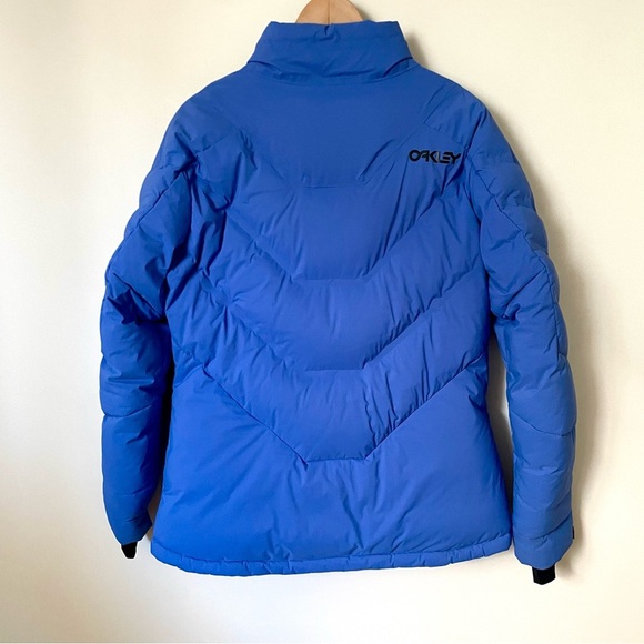 Oakley Women's Snow Down Jacket Light Blue Size Medium - Picture 5 of 10